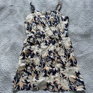 Printed button sun dress